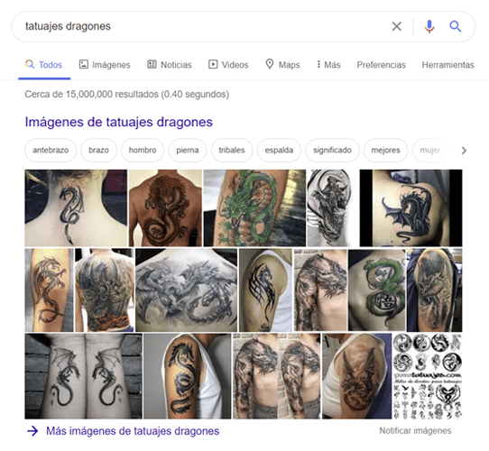 Fragmento destacado con un pack de imágenes