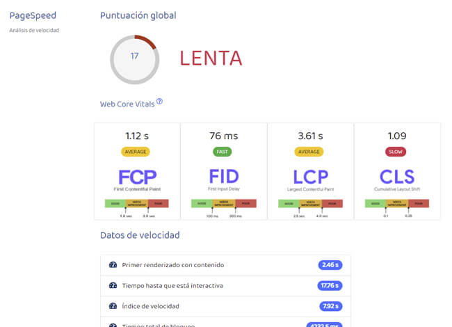 analisis seo web velocidad de carga analisis seo web velocidad de carga