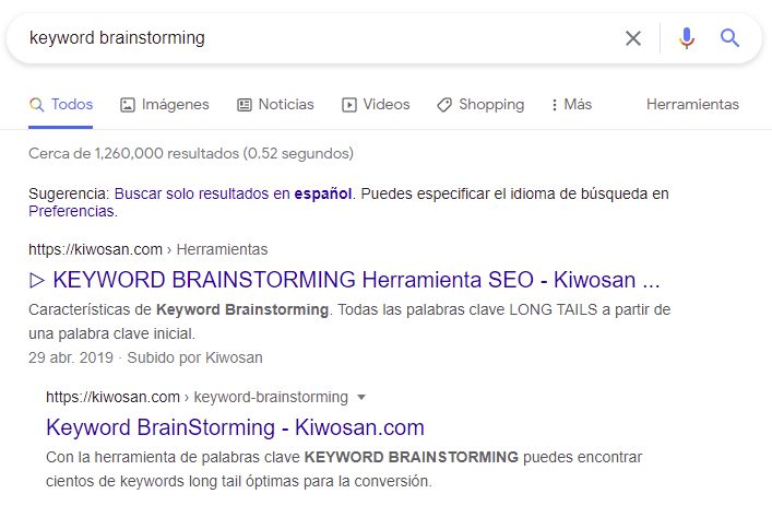 Canibalización SEO de 
