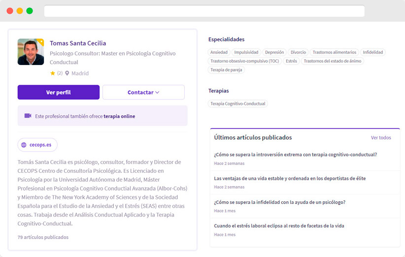 ejemplo pagina de autor para EAT