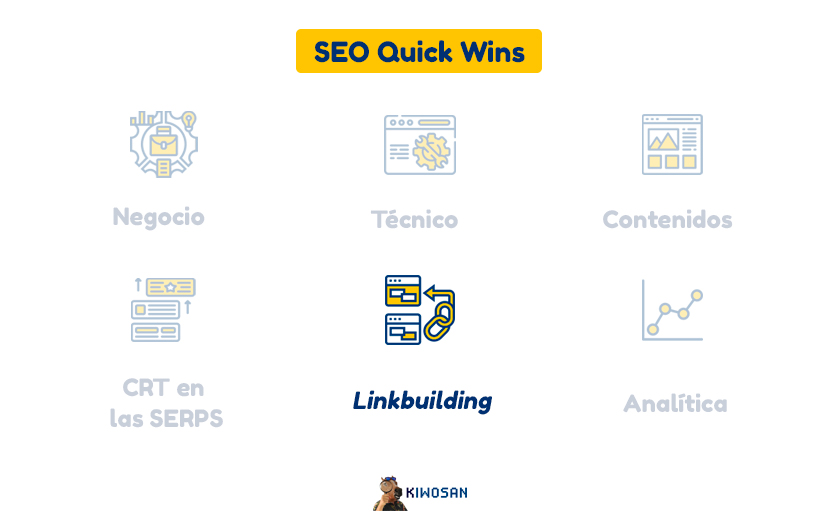 SEO Quick wins nivel linkbuilding