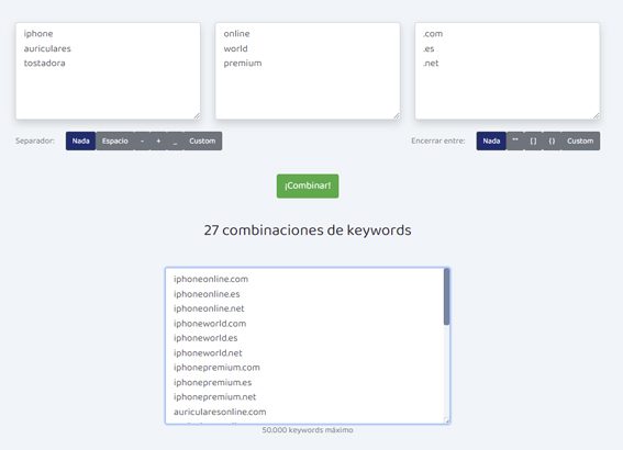 keyword combinator domaining linkbuilding seo keyword combinator domaining linkbuilding seo