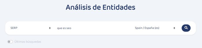 herramienta análisis de entidades seo kiwosan