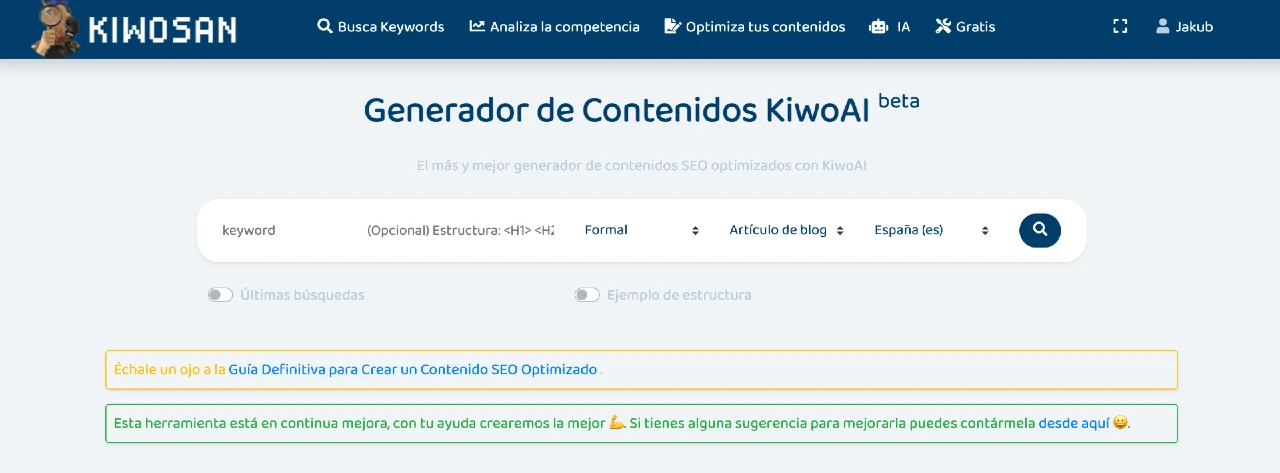 generador-contenidos-kiwoai Generador contenidos con IA KiwoAI