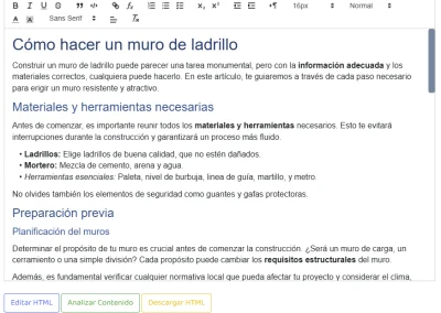 3. Contenido generado por Kiwo AI